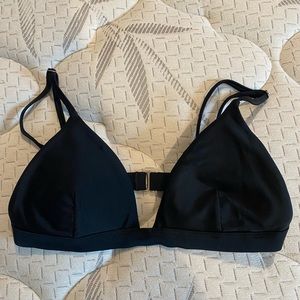 HOLLISTER black bathing suit top size small